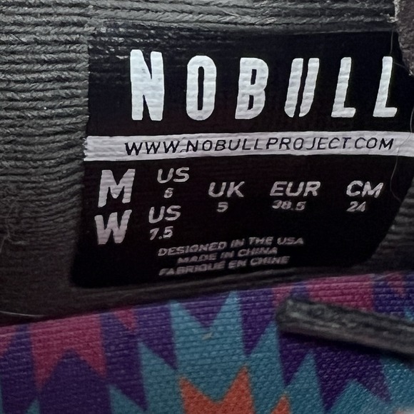 NOBULL Women's Grey Patchwork Trainers SuperFabric CrossFit Shoes Size 7.5 Gym - Picture 12 of 12